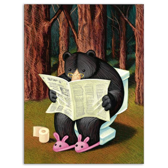 Designart - Bear in the Woods